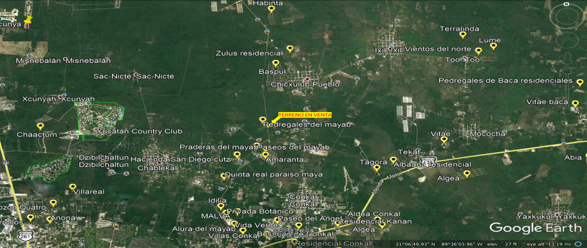 Foto de terreno habitacional en venta en  , chicxulub puerto, progreso, yucatán, 22007238 No. 03