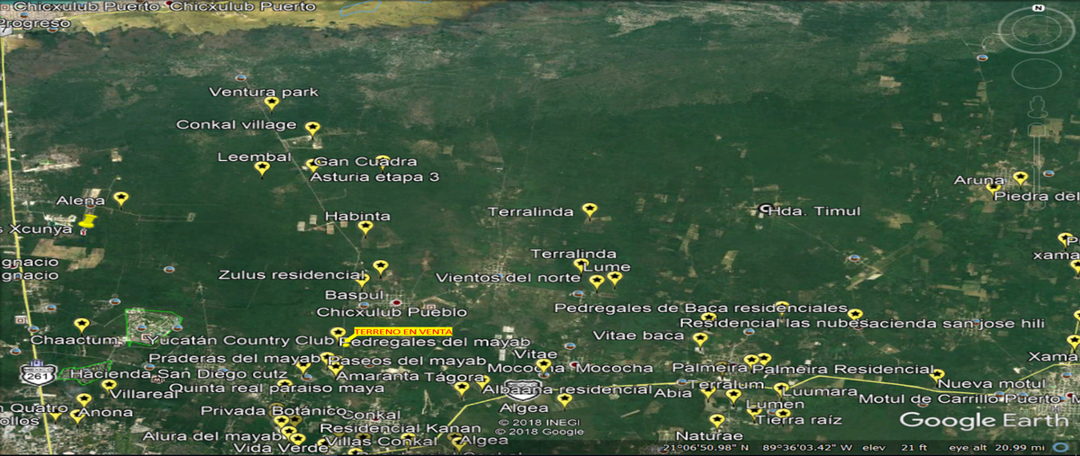 Foto de terreno habitacional en venta en  , chicxulub puerto, progreso, yucatán, 22007238 No. 04