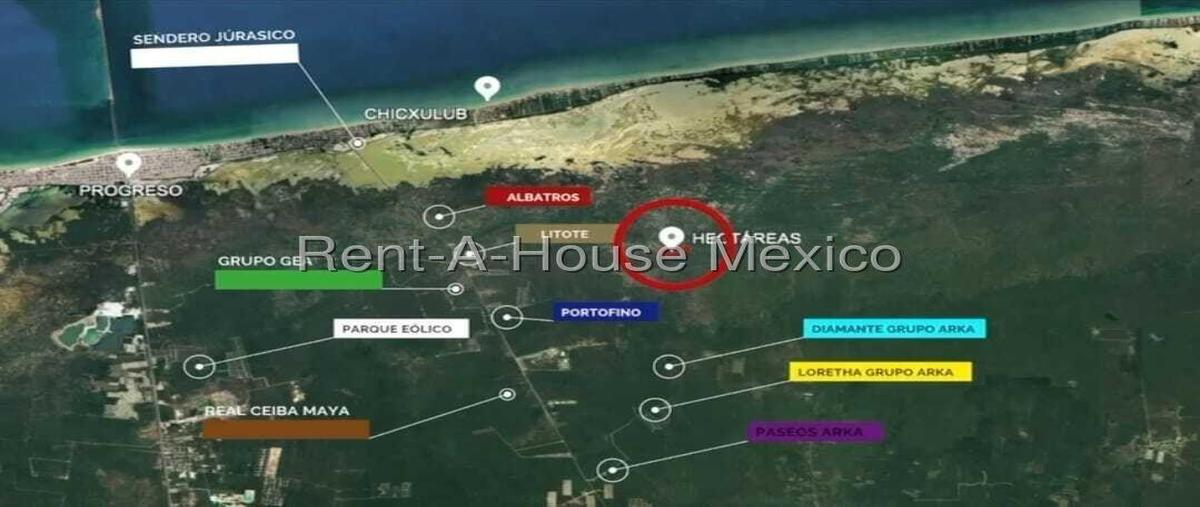 Foto de terreno habitacional en venta en  , chicxulub puerto, progreso, yucatán, 0 No. 03