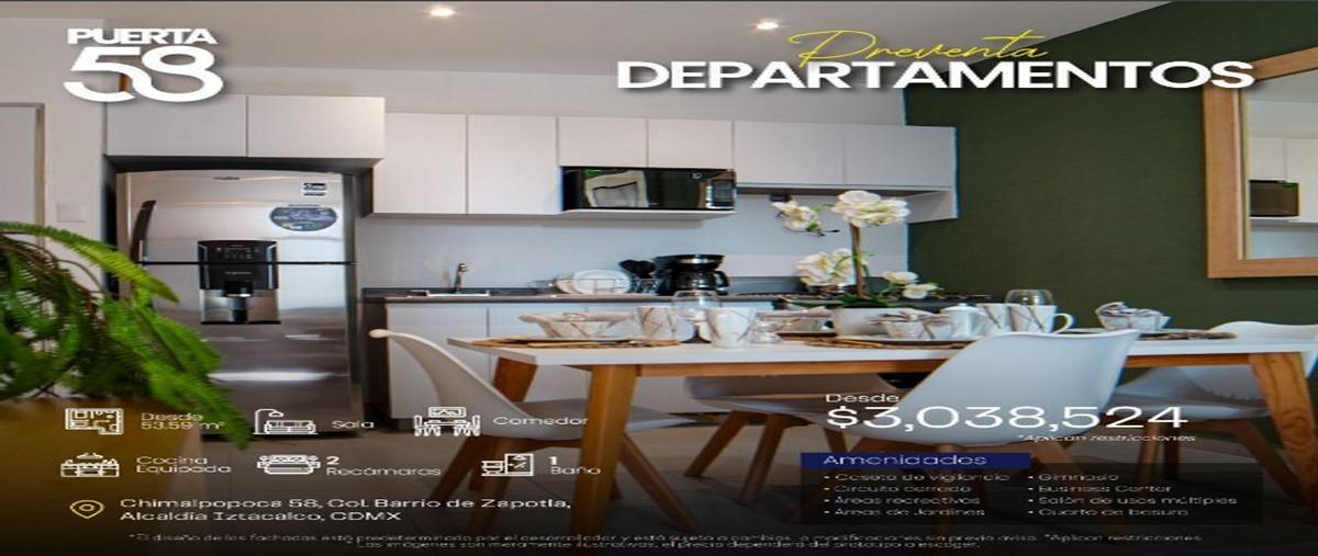 Foto de departamento en venta en chimalpopoca , zapotla, iztacalco, df / cdmx, 30098892 No. 03