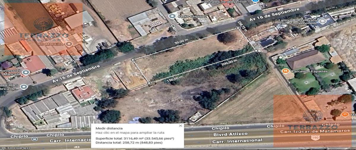 Foto de terreno habitacional en venta en  , chipilo de francisco javier mina, san gregorio atzompa, puebla, 30709298 No. 04
