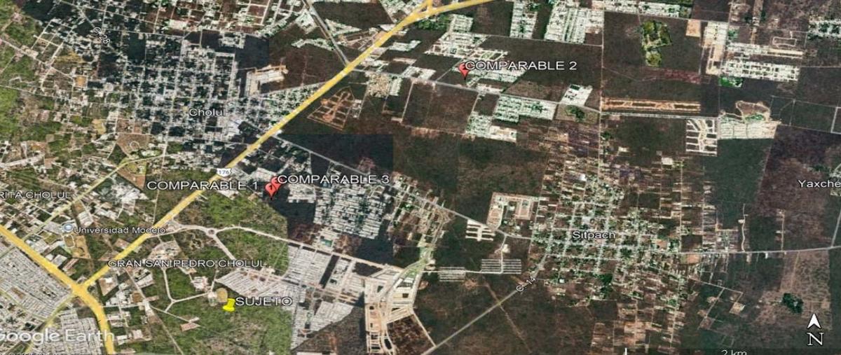 Foto de terreno habitacional en venta en cholul , gran san pedro cholul, mérida, yucatán, 30492412 No. 03