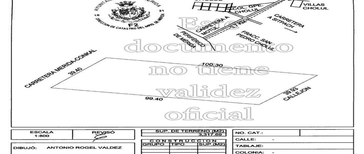 Foto de terreno habitacional en venta en  , cholul, mérida, yucatán, 18839646 No. 03