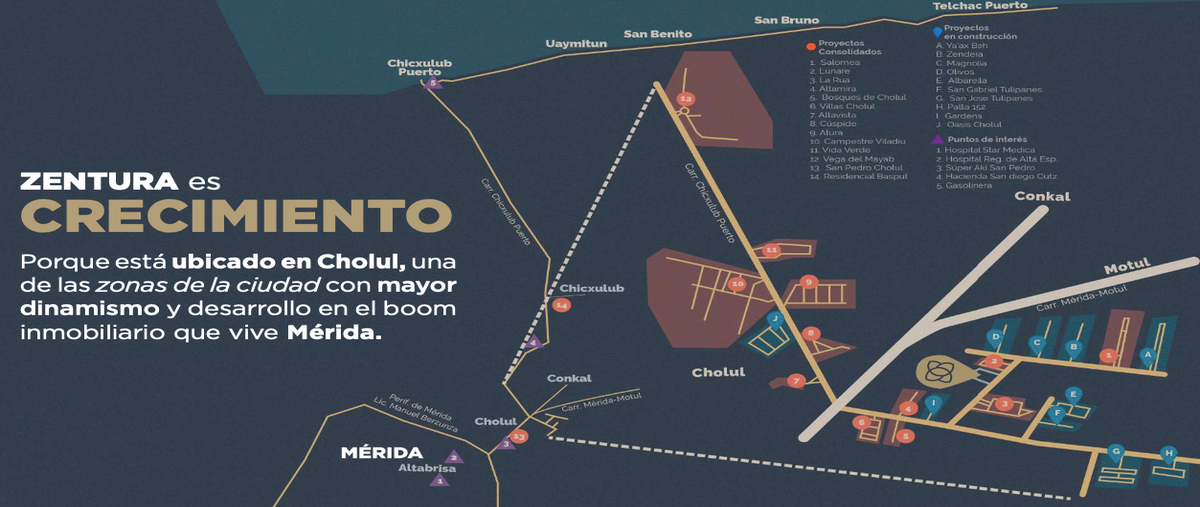 Foto de terreno habitacional en venta en  , cholul, mérida, yucatán, 25165822 No. 03