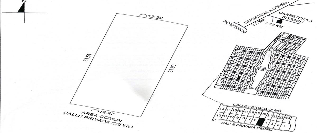 Foto de terreno habitacional en venta en  , cholul, mérida, yucatán, 29462301 No. 03