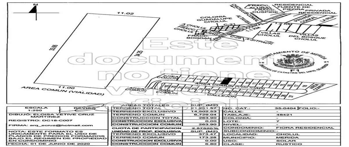 Foto de terreno habitacional en venta en  , cholul, mérida, yucatán, 0 No. 07
