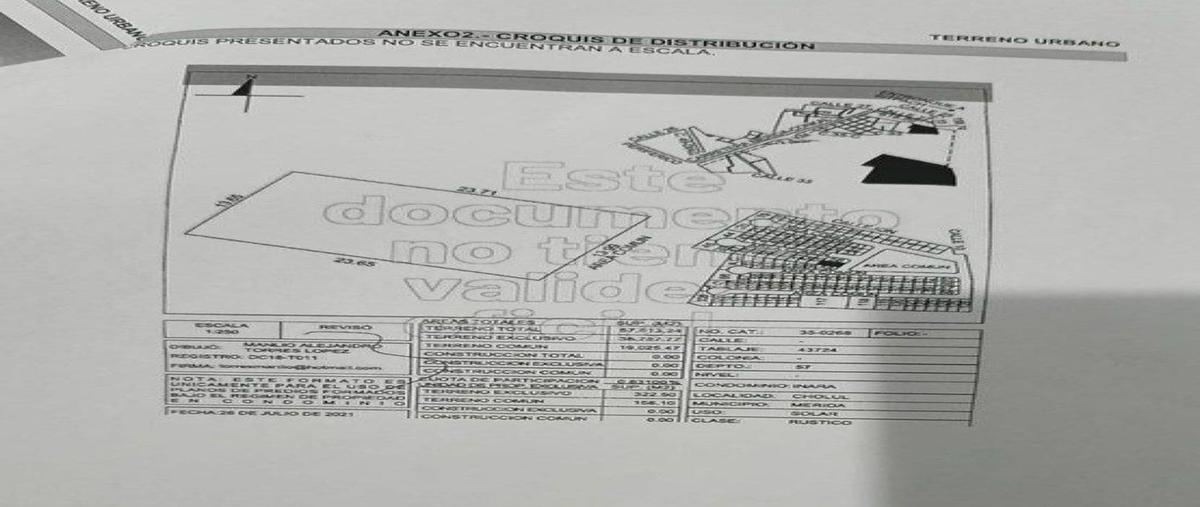 Foto de terreno habitacional en venta en  , cholul, mérida, yucatán, 0 No. 04