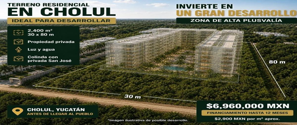 Foto de terreno habitacional en , cholul, mérida, yucatán, 0 foto 02 Foto de terreno habitacional en venta en , cholul, mérida, yucatán, 0 No. 02