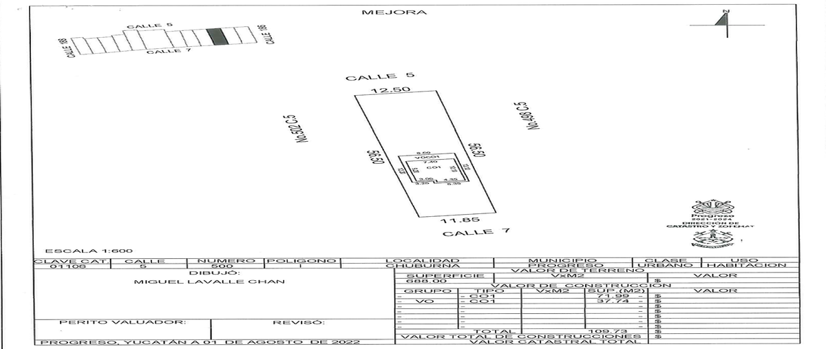 Foto de terreno habitacional en venta en . , chuburna puerto, progreso, yucatán, 0 No. 03