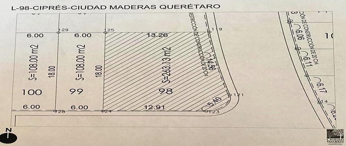 Foto de terreno habitacional en venta en ciprés , ciudad maderas, el marqués, querétaro, 30001052 No. 04