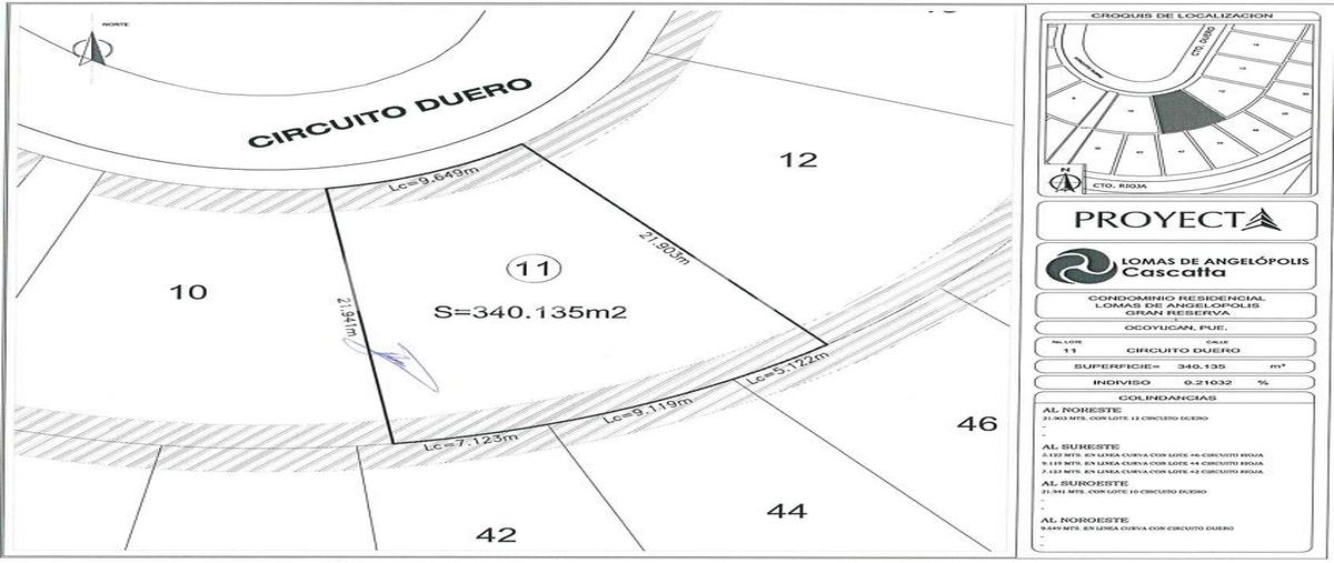 Foto de terreno habitacional en venta en circuito duero , lomas de angelópolis, san andrés cholula, puebla, 0 No. 04