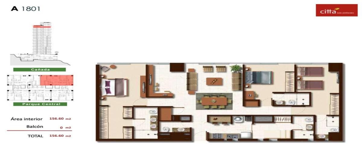 Foto de departamento en venta en citta san jeronimo , torres de potrero, álvaro obregón, df / cdmx, 30627010 No. 06