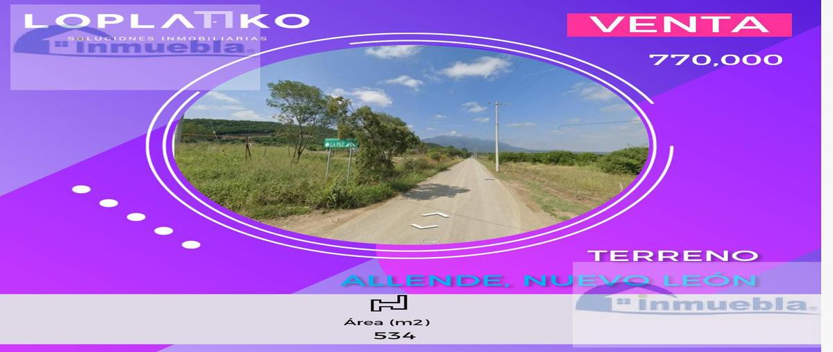 Foto de terreno habitacional en , ciudad allende, allende, nuevo león, 27566489 foto 01 Foto de terreno habitacional en venta en , ciudad allende, allende, nuevo león, 27566489 No. 01