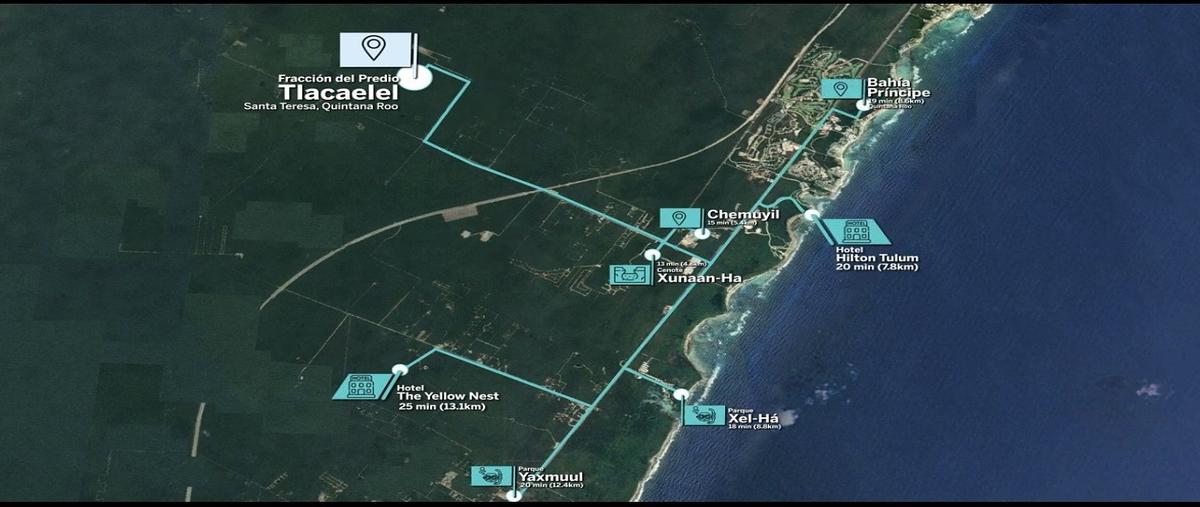 Foto de terreno habitacional en venta en  , ciudad chemuyil, tulum, quintana roo, 0 No. 03