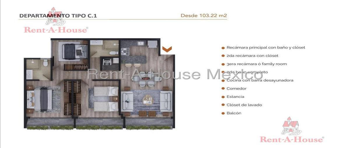 Foto de departamento en venta en  , ciudad de los deportes, benito juárez, df / cdmx, 31119316 No. 04