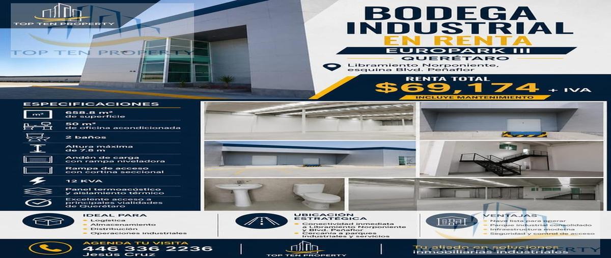 Foto de bodega en , ciudad del sol, querétaro, querétaro, 31453881 foto 01 Foto de bodega en renta en , ciudad del sol, querétaro, querétaro, 31453881 No. 01