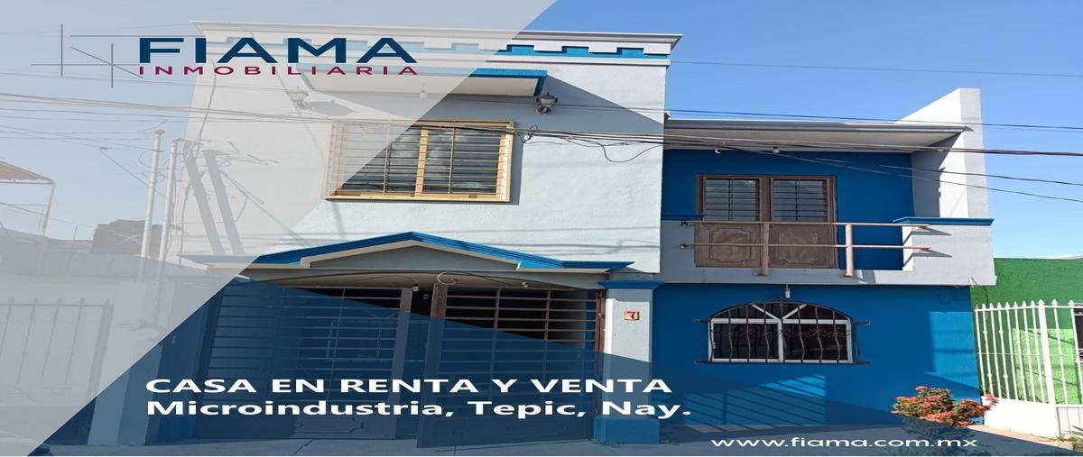 Foto de casa en venta en  , ciudad industrial microindustria, tepic, nayarit, 15438477 No. 01