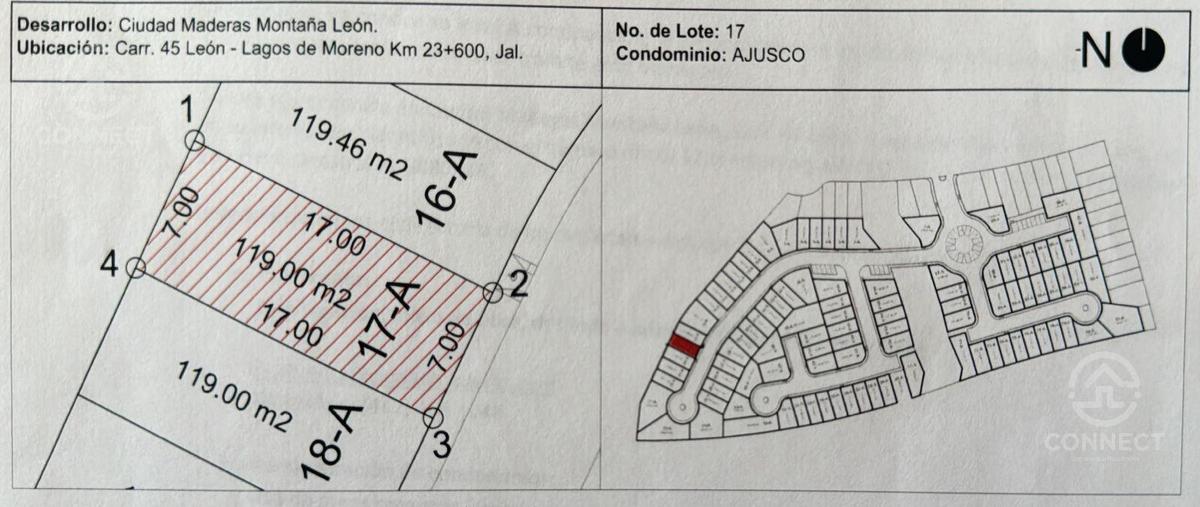 Foto de terreno habitacional en venta en  , ciudad maderas, lagos de moreno, jalisco, 0 No. 03