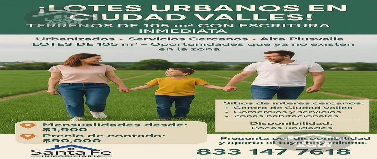 Foto de terreno habitacional en , ciudad valles, ciudad valles, san luis potosí, 30616255 foto 01 Foto de terreno habitacional en venta en , ciudad valles, ciudad valles, san luis potosí, 30616255 No. 01