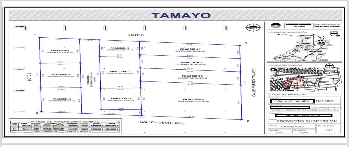 Foto de terreno habitacional en venta en  , colegios, benito juárez, quintana roo, 0 No. 03