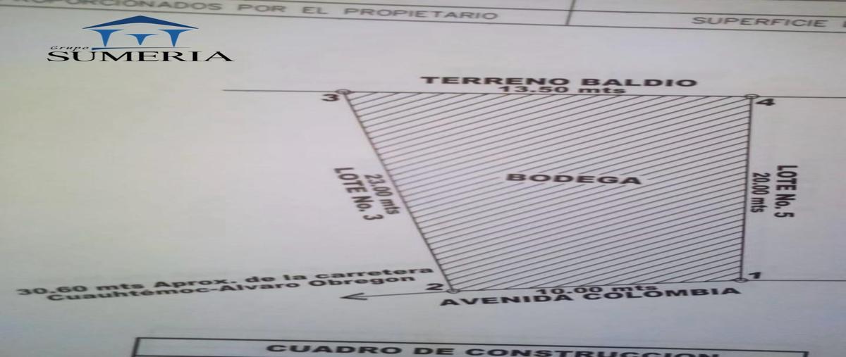 Foto de bodega en venta en colombia , ctm, cuauhtémoc, chihuahua, 0 No. 02