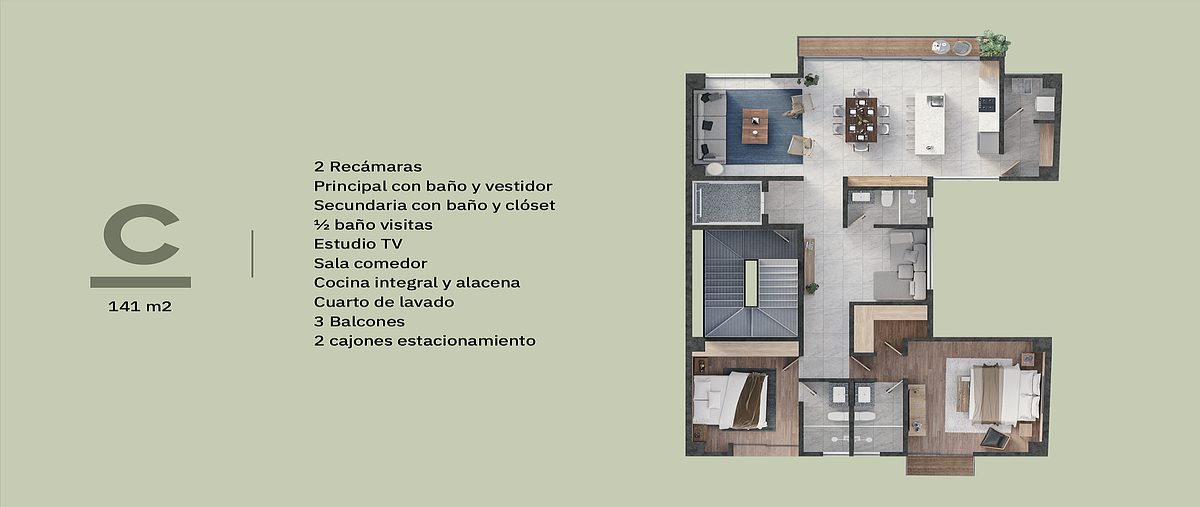 Foto de departamento en , colomos providencia, guadalajara, jalisco, 0 foto 04 Foto de departamento en venta en , colomos providencia, guadalajara, jalisco, 0 No. 04