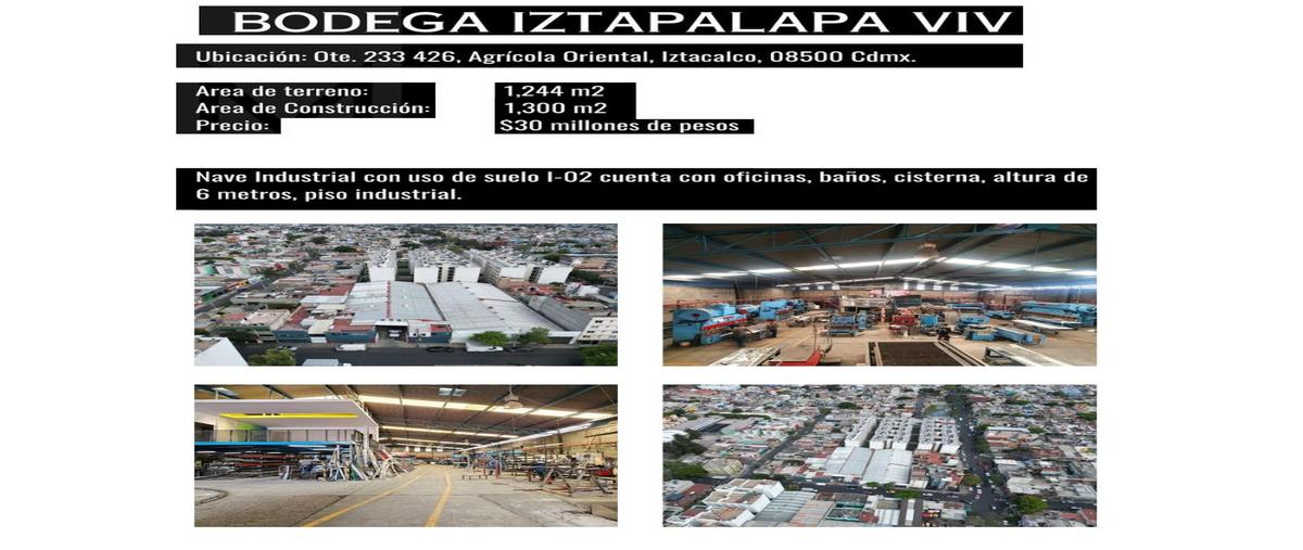 Foto de bodega en venta en  , colonial iztapalapa, iztapalapa, df / cdmx, 30343003 No. 01