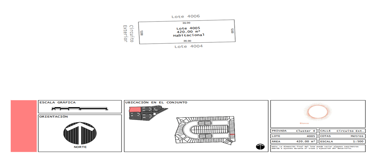 Foto de terreno habitacional en venta en comunidad privada , kiktel, mérida, yucatán, 0 No. 05