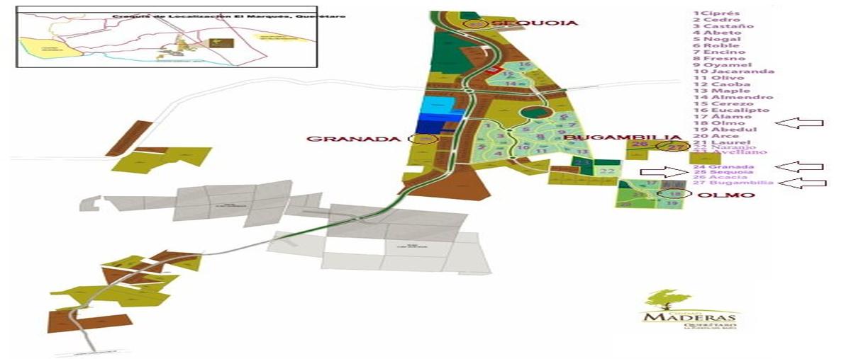 Foto de terreno habitacional en venta en condominio olmo 72, ciudad maderas, el marqués, querétaro, 0 No. 03
