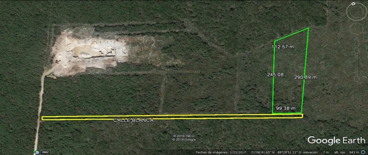 Foto de terreno habitacional en venta en  , conkal, conkal, yucatán, 0 No. 01