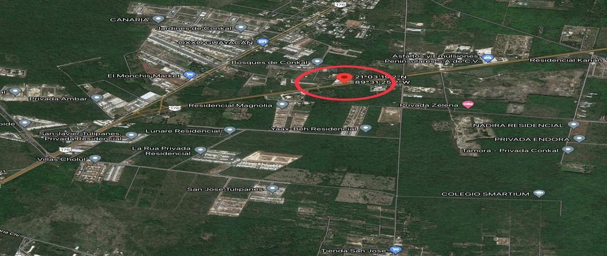 Foto de terreno habitacional en venta en  , conkal, conkal, yucatán, 0 No. 03