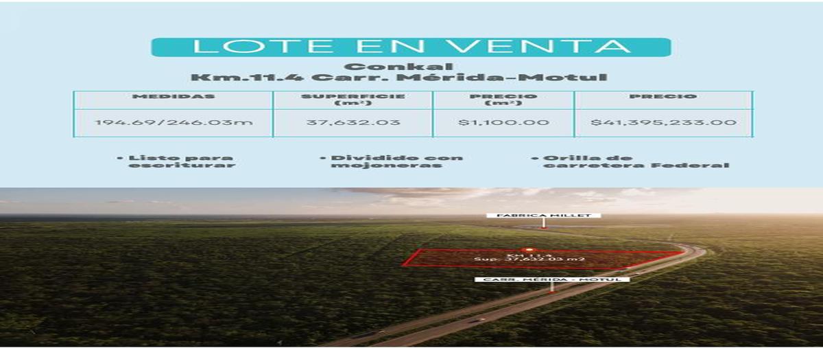 Foto de terreno habitacional en , conkal, conkal, yucatán, 0 foto 01 Foto de terreno habitacional en venta en , conkal, conkal, yucatán, 0 No. 01