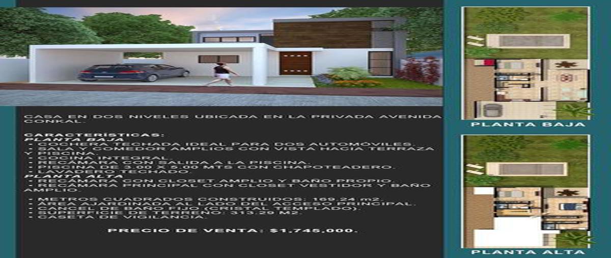 Foto de casa en venta en  , conkal, conkal, yucatán, 6547008 No. 02