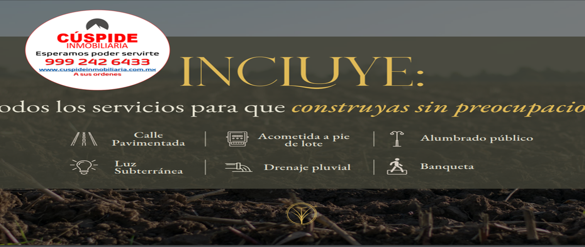 Foto de terreno habitacional en venta en conkal, conkal, yucatán , conkal, conkal, yucatán, 0 No. 04