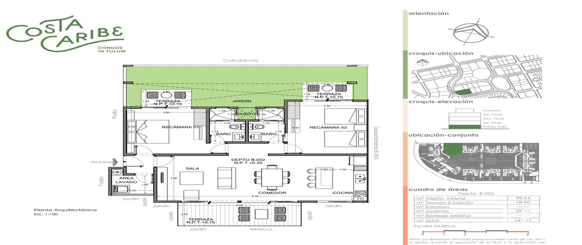 Foto de departamento en venta en conocido 70, aldea zama, tulum, quintana roo, 30353221 No. 05
