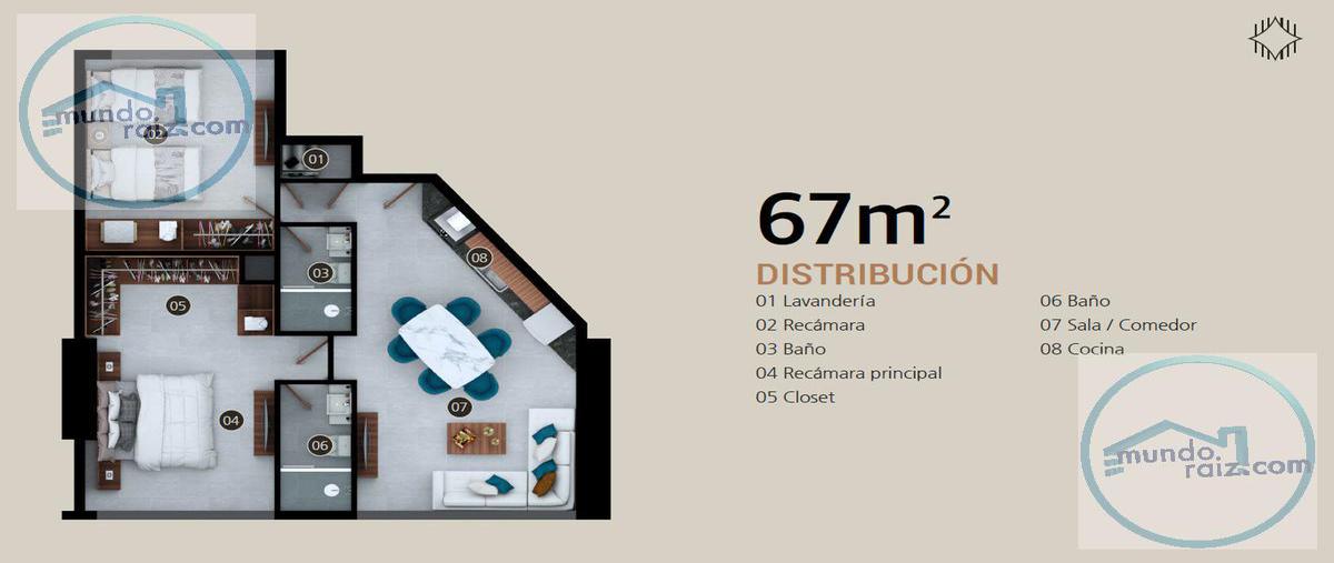 Foto de departamento en venta en  , contry, monterrey, nuevo león, 24439223 No. 04