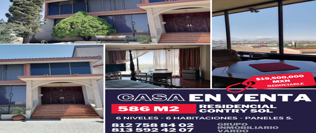 Foto de casa en contry sol , las dalias, guadalupe, nuevo león, 28557361 foto 01 Foto de casa en venta en contry sol , las dalias, guadalupe, nuevo león, 28557361 No. 01