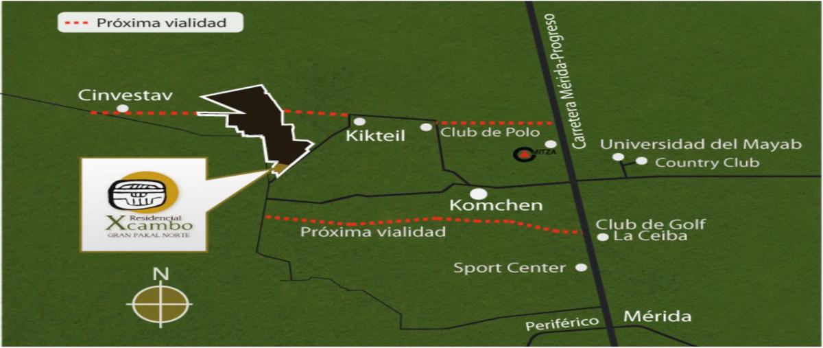 Foto de terreno habitacional en venta en  , cosgaya, mérida, yucatán, 0 No. 03