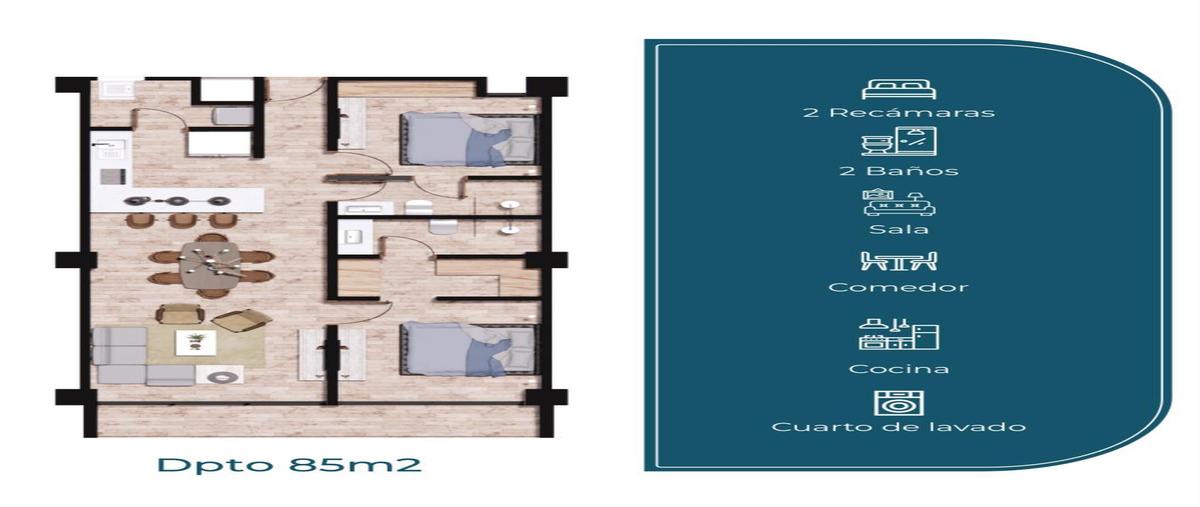 Foto de departamento en venta en  , costa verde, boca del río, veracruz de ignacio de la llave, 0 No. 03