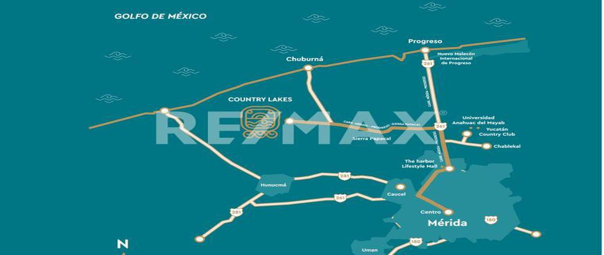 Foto de terreno habitacional en country lakes , sierra papacal, mérida, yucatán, 0 foto 02 Foto de terreno habitacional en venta en country lakes , sierra papacal, mérida, yucatán, 0 No. 02