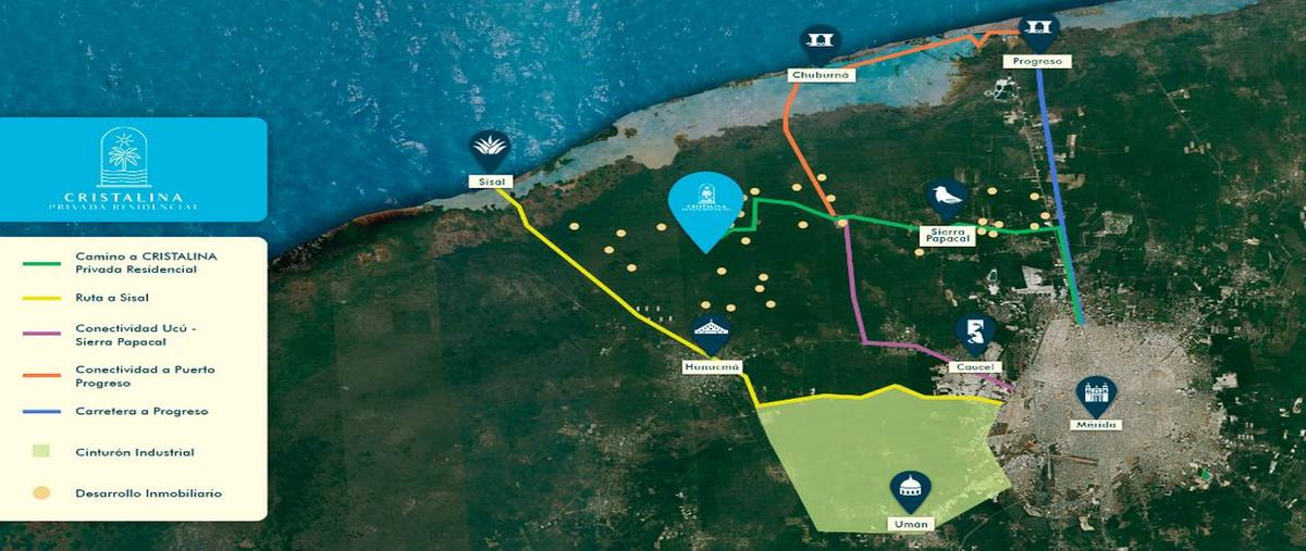 Foto de terreno habitacional en venta en cristalina privada residencial , lázaro cárdenas ote, mérida, yucatán, 0 No. 05