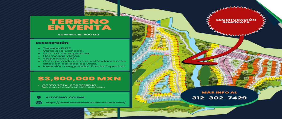Foto de terreno habitacional en venta en  , cuauhtémoc, colima, colima, 0 No. 02