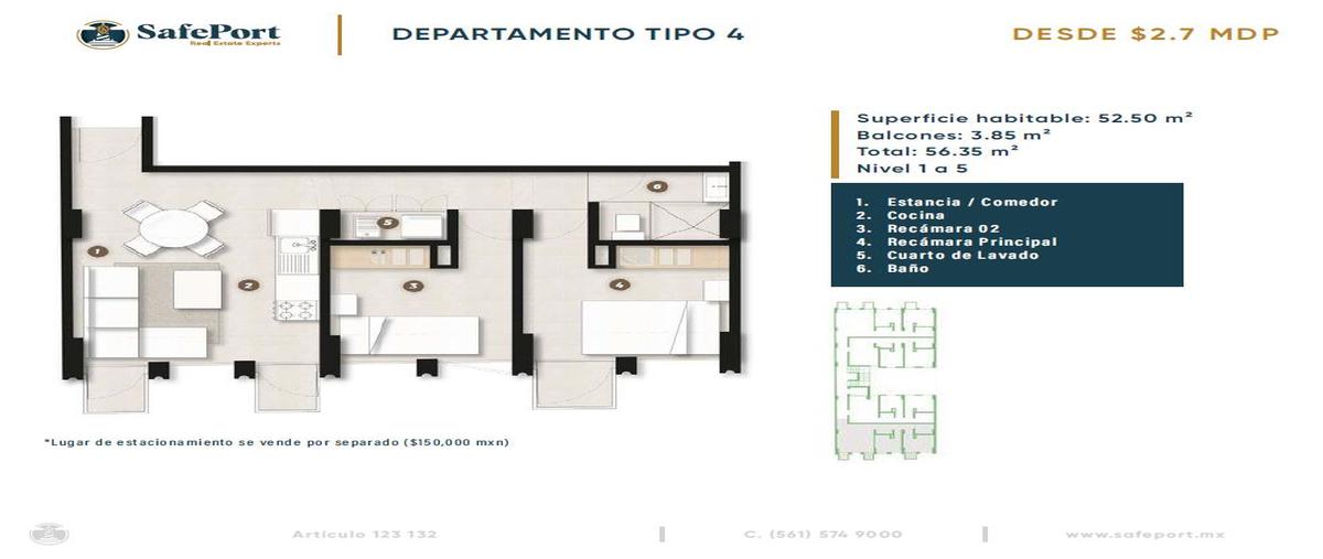 Foto de departamento en venta en  , cuauhtémoc, cuauhtémoc, df / cdmx, 0 No. 05