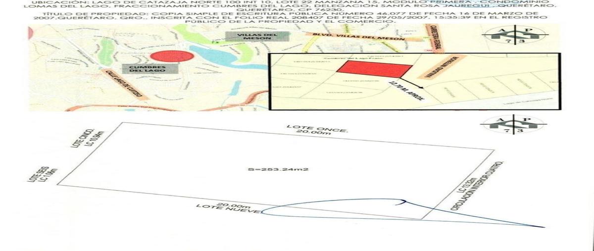 Foto de terreno habitacional en venta en  , cumbres del lago, querétaro, querétaro, 30713671 No. 03