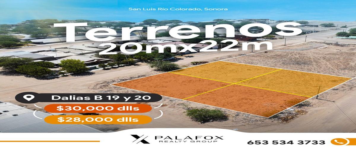 Foto de terreno habitacional en dalias b , mezquite, san luis río colorado, sonora, 0 foto 01 Foto de terreno habitacional en venta en dalias b , mezquite, san luis río colorado, sonora, 0 No. 01
