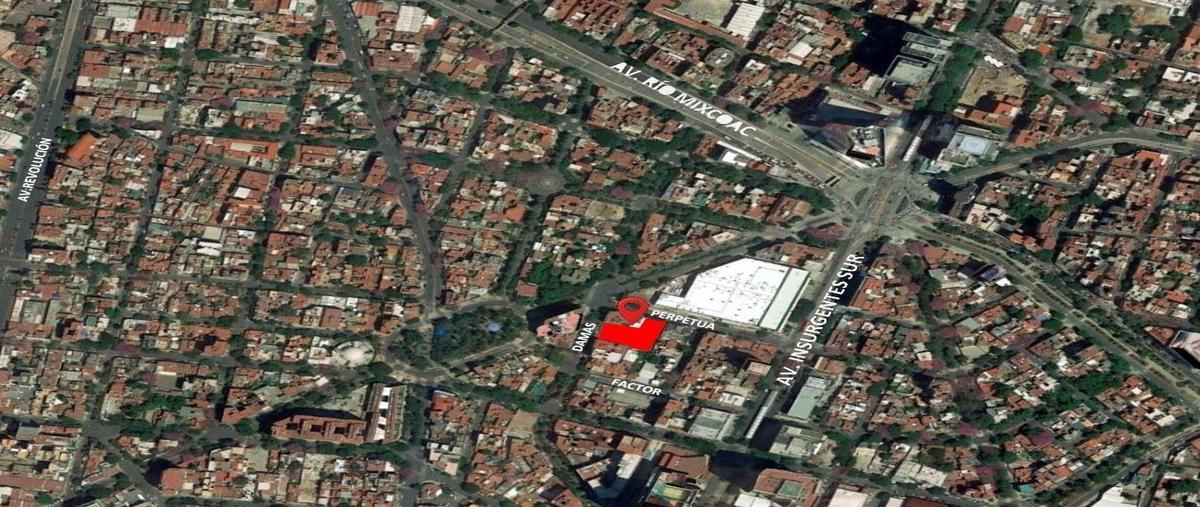 Foto de terreno habitacional en venta en damas , san josé insurgentes, benito juárez, df / cdmx, 0 No. 02