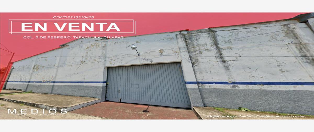 Foto de bodega en venta en decima avenida , 5 de febrero, tapachula, chiapas, 27856350 No. 01
