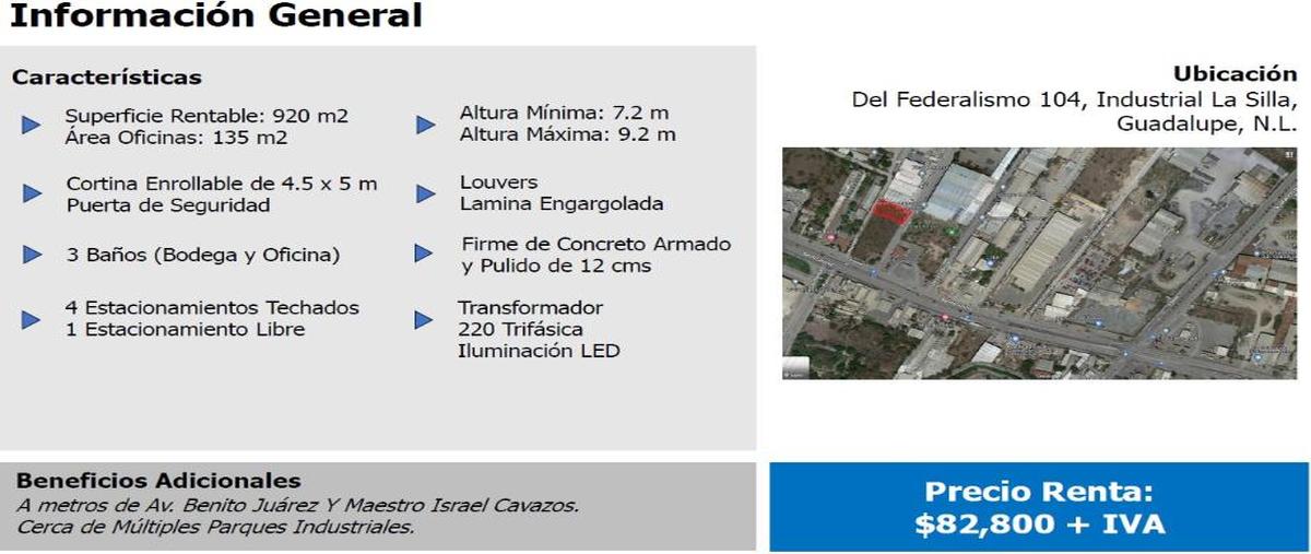 Foto de nave industrial en renta en del federalismo 104, industrial la silla, guadalupe, nuevo león, 0 No. 03