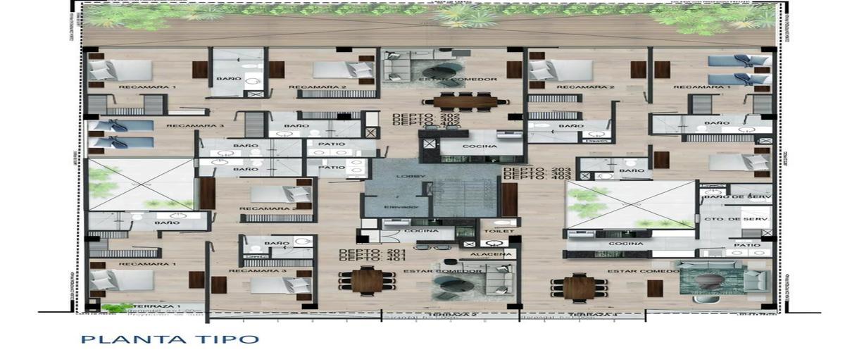 Foto de departamento en venta en  , del valle centro, benito juárez, df / cdmx, 0 No. 03