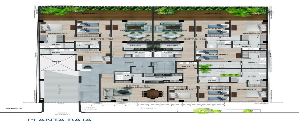 Foto de departamento en venta en  , del valle centro, benito juárez, df / cdmx, 0 No. 04